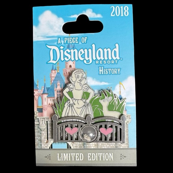 Disney Snow White Grotto A Piece Of History Disneyland Limited Edition Pin 2018